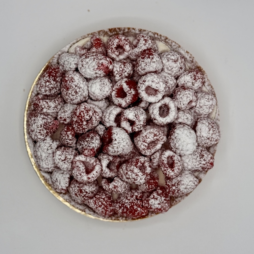 Tarte aux framboises