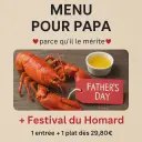 MENU FÊTE DES PÈRES