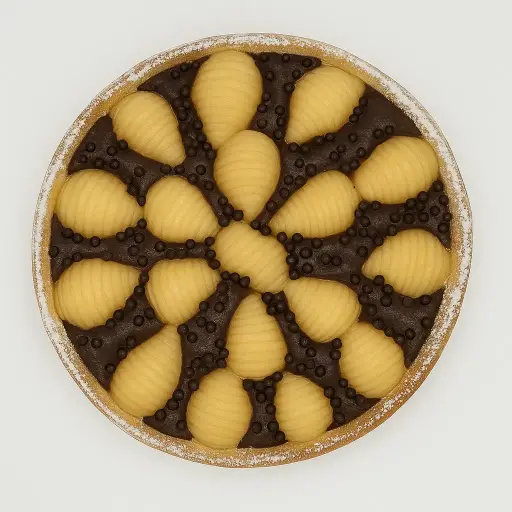 Tarte poires / chocolat
