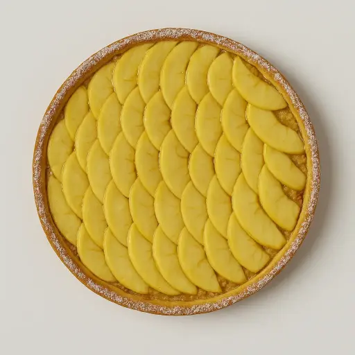 Tarte pommes / amandes