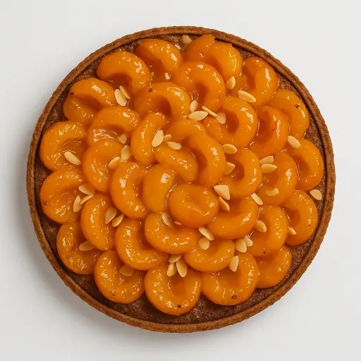 Tarte abricots / amandes