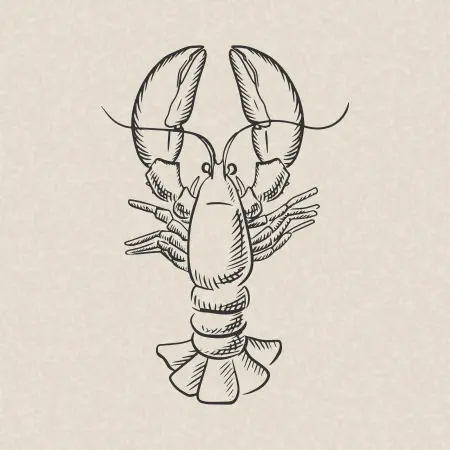 Baby homard entier à la nage aux petits légumes (menu + 10€)