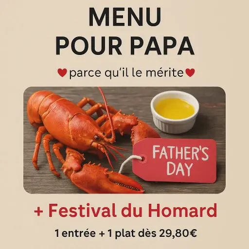 MENU FÊTE DES PÈRES